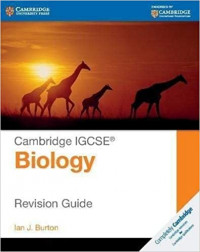 Image of Cambridge IGCSE Biology Revision Guide